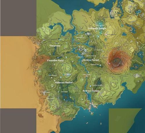 原神爆料新地图实机视频,神秘世界初探，探索之旅即将开启