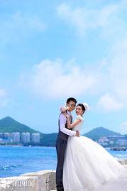 爆料最新三亚婚纱照,最新婚纱照惊艳亮相